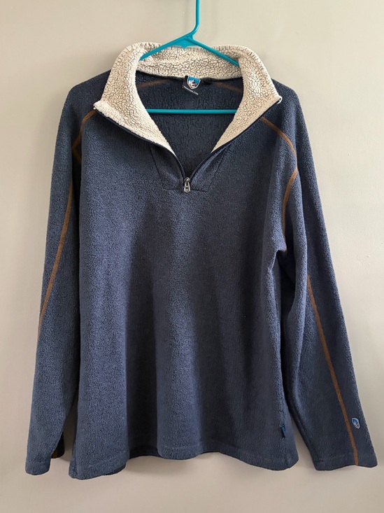 Kuhl Other - Kuhl Europa 1/4‎ zip fleece pullover Men's Large Soft Cozy